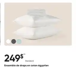 Dormez Vous Ensemble de draps en coton égyptien offer