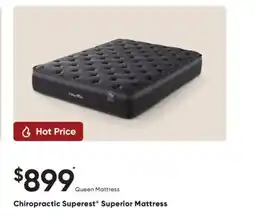 Dormez Vous Chiropractic Superest Superior Mattress offer