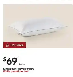 Dormez Vous Kingsdown Royale Pillow offer
