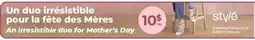 Familiprix stylé women 6-10/kids 2-4 offer