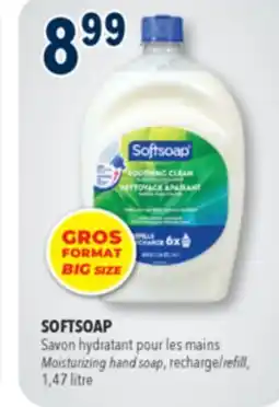 Familiprix SOFTSOAP, Moisturizing hand soap, refill offer
