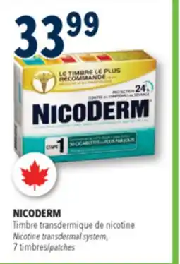Familiprix NICODERM, Nicotine transdermal system, 7 patches offer