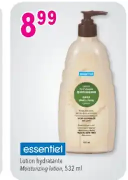Familiprix ESSENTIEL, Moisturizing lotion offer