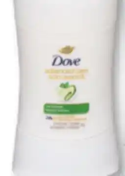 Familiprix DOVE, Selected antiperspirants offer
