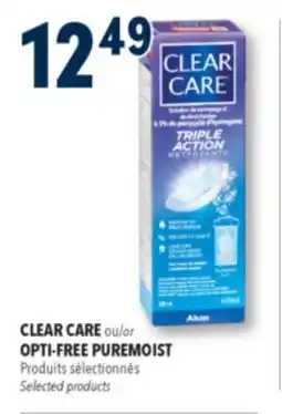 Familiprix CLEAR CARE or OPTI-FREE PUREMOIST offer
