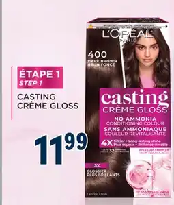 Familiprix L'ORÉAL PARIS, Casting Crème Gloss, No ammonia conditioning colour offer