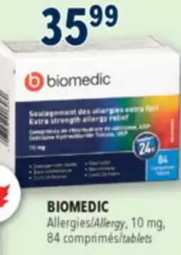 Familiprix BIOMEDIC Allergy, 10mg, tablets offer