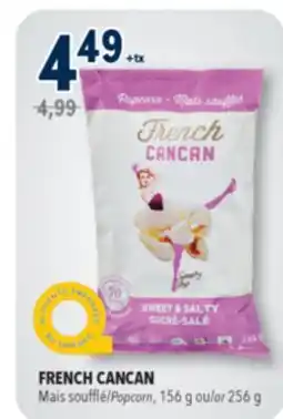 Familiprix FRENCH CANCAN, Popcorn, 156 g or 256 g offer