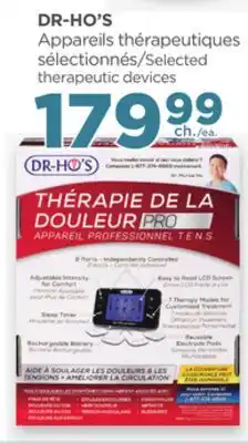 Proxim DR-HO'S Selected therapeutic devices offer