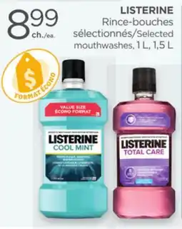Proxim LISTERINE Selected mouthwashes offer