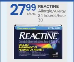 Proxim REACTINE Allergy offer