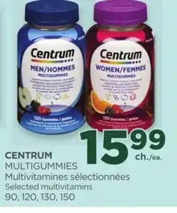 Proxim CENTRUM Selected multivitamins offer