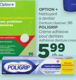 Proxim OPTION +, POLIGRIP offer