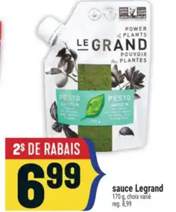 Marché Adonis SAUCE LEGRAND offer