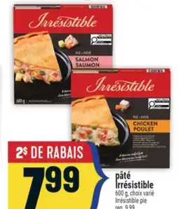 Marché Adonis PÂTÉ IRRÉSISTIBLE | IRRÉSISTIBLE PIE offer