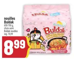 Marché Adonis Nouilles Buldak | Buldak noodles offer