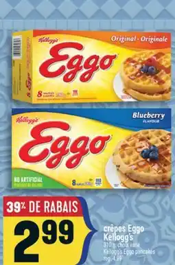Marché Adonis Crêpes Eggo Kellogg's | Kellogg's Eggo Pancakes offer
