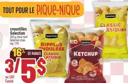 Marché Adonis Croustilles Selection | Selection Chips offer