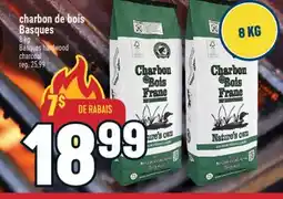 Marché Adonis Charbon de bois Basques | Basques hardwood charcoal offer