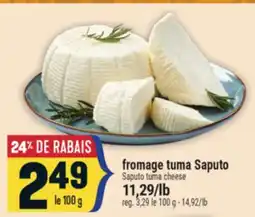 Marché Adonis Fromage tuma Saputo | Saputo tuma cheese offer