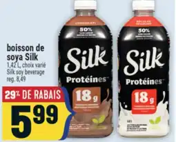 Marché Adonis Boisson de soya Silk | Silk soy beverage offer