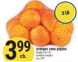 Marché Adonis Oranges Sans Pépins | Seedless Oranges offer