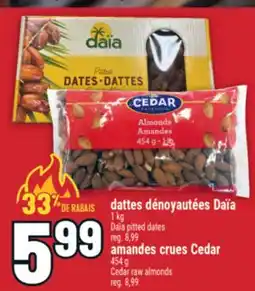 Marché Adonis Dattes dénoyautées Daïa | Daïa pitted dates offer