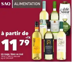 Marche Ami vin rouge, blanc ou rosé offer
