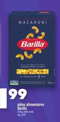 Marche Ami PÂTES ALIMENTAIRES BARILLA offer