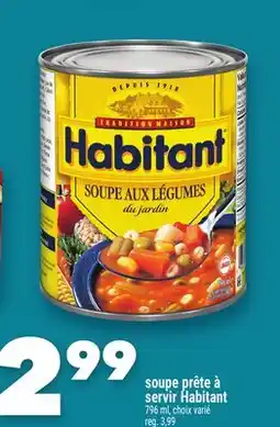 Marche Ami soupe prête à servir Habitant offer