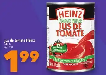 Marche Ami JUS DE TOMATE HEINZ offer