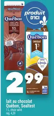 Marche Ami LAIT AU CHOCOLAT QUÉBON, SEALTEST offer