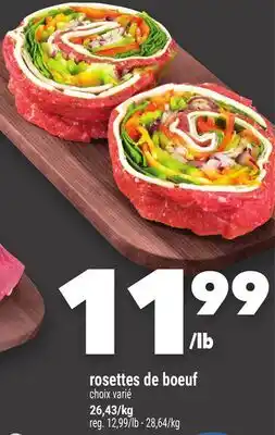 Marche Ami rosettes de boeuf offer