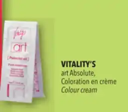 Familiprix VITALITY'S Colour cream offer