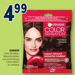 Familiprix GARNIER, Color Sensation, Colour retouch no ammonia offer