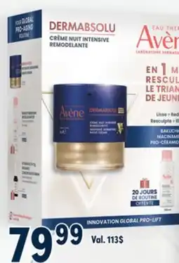 Familiprix AVÈNE, Gift set, Hyaluron Activ Procedure, Lifting cream offer