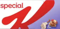 IGA KELLOGG'S SPECIAL K CEREAL OR GRANOLA offer