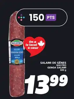 IGA GENOA SALAMI offer