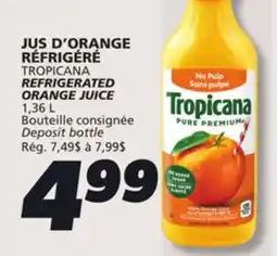 IGA REFRIGERATED ORANGE JUICE offer