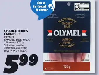 IGA OLYMEL SHAVED DELI MEAT offer
