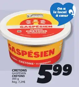 IGA CRETONS GASPÉSIEN offer