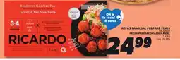 IGA RICARDO FRESH PREPARED FAMILY MEAL offer