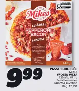 IGA MIKES FROZEN PIZZA offer