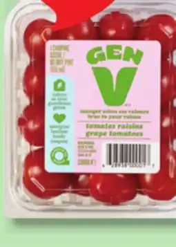 IGA GOURMET TOMATO BLEND, CHERRY OR GRAPE TOMATOES offer