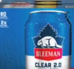 IGA SLEEMAN CLEAR 2.0 BEER offer
