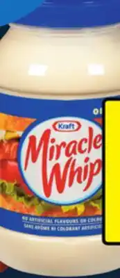 IGA MAYONNAISE OR SPREAD KRAFT offer