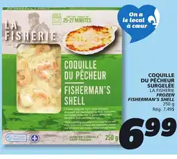 IGA LA FISHERIE FROZEN FISHERMAN'S SHELL offer