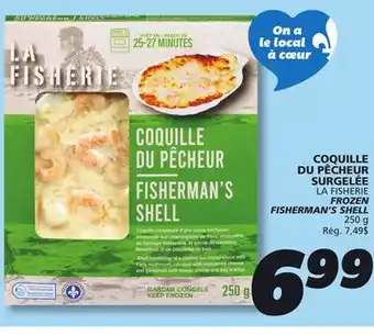 IGA LA FISHERIE FROZEN FISHERMAN'S SHELL offer
