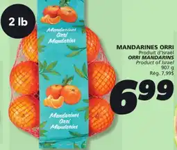 IGA ORRI MANDARINS offer