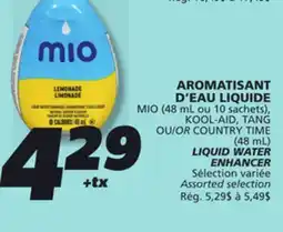 IGA MIO LIQUID WATER offer